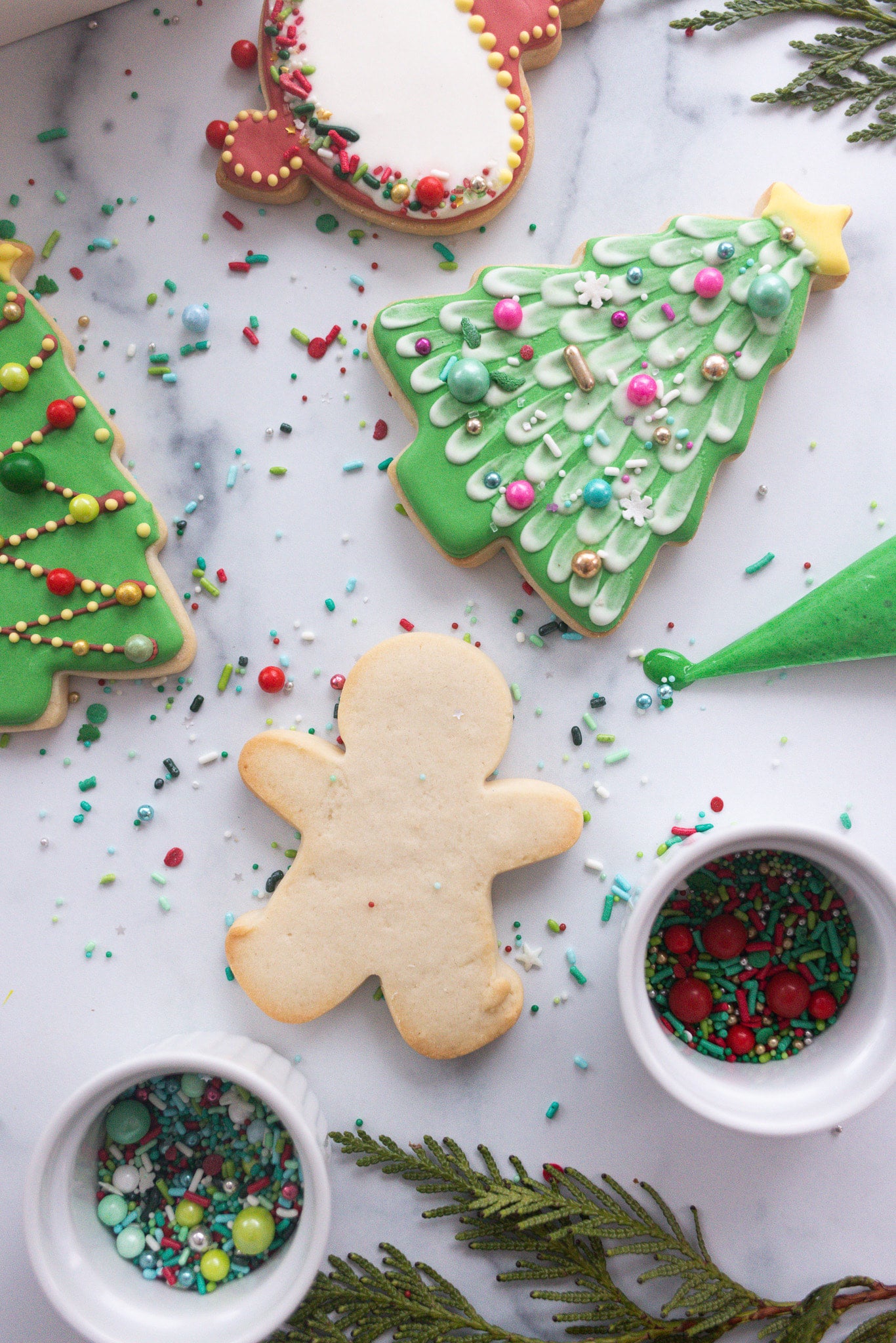 Christmas Sugar Cookie Kits 6 count WildFlour Café & Bakery